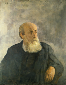 Selbstporträt von Wilhelm Steinhausen